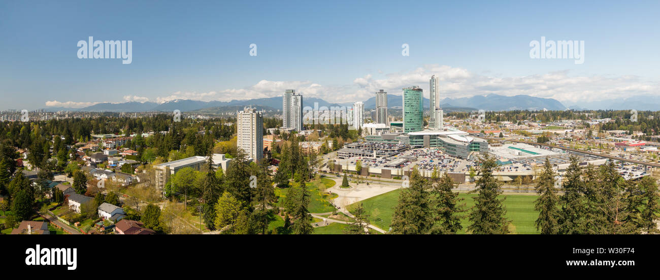Panoramic View Of Surrey Central Mall During A Sunny Day Taken In Greater Vancouver British Columbia Canada Stock Photo Alamy Panoramic View Of Surrey Central Mall During A Sunny Day Taken In Greater Vancouver British Columbia Canada Stock Photo Alamy