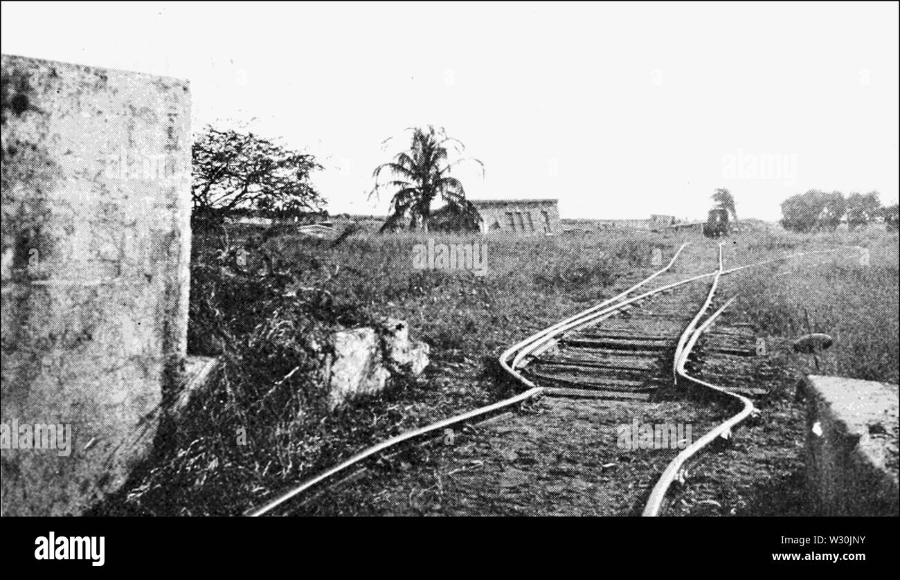 Twisted Rails PSM V70 D403 Twisted rails and tilted buildings at the victoria battery ...