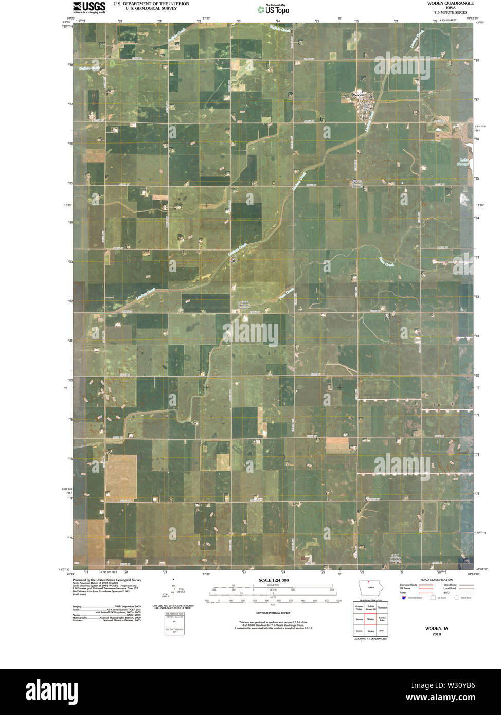 Map of woden hires stock photography and images Alamy