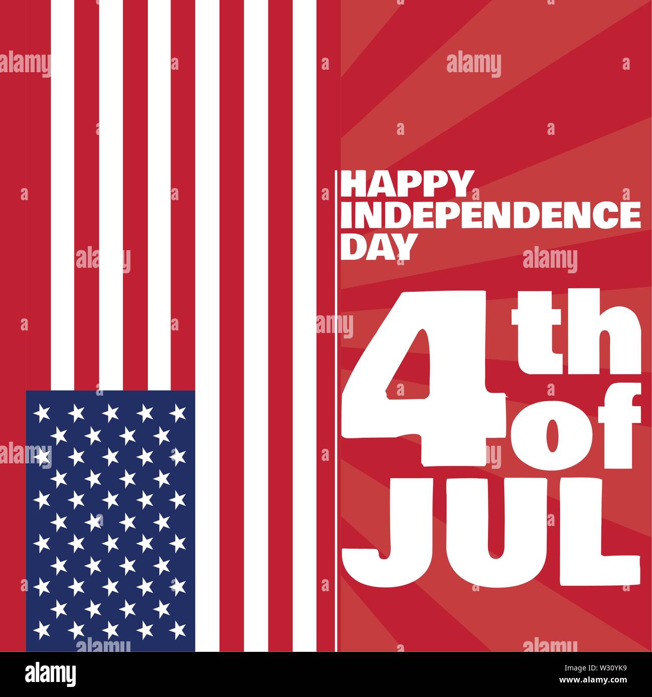 USA Independence day graphic design - Vector illustration Stock Vector ...
