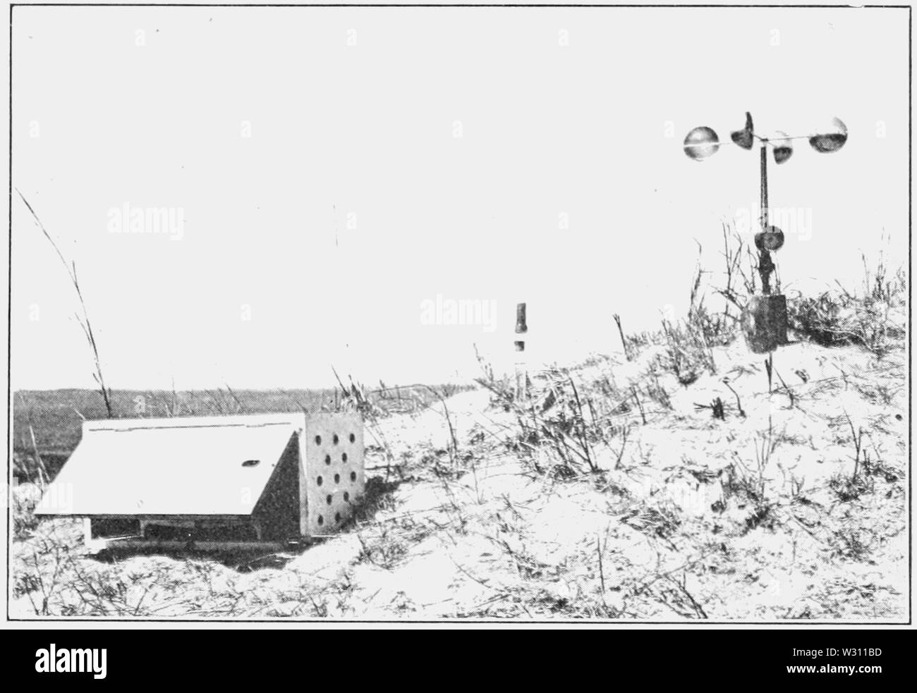 PSM V80 D237 Instruments for wind velocity temperature relative humidity and evaporation Stock