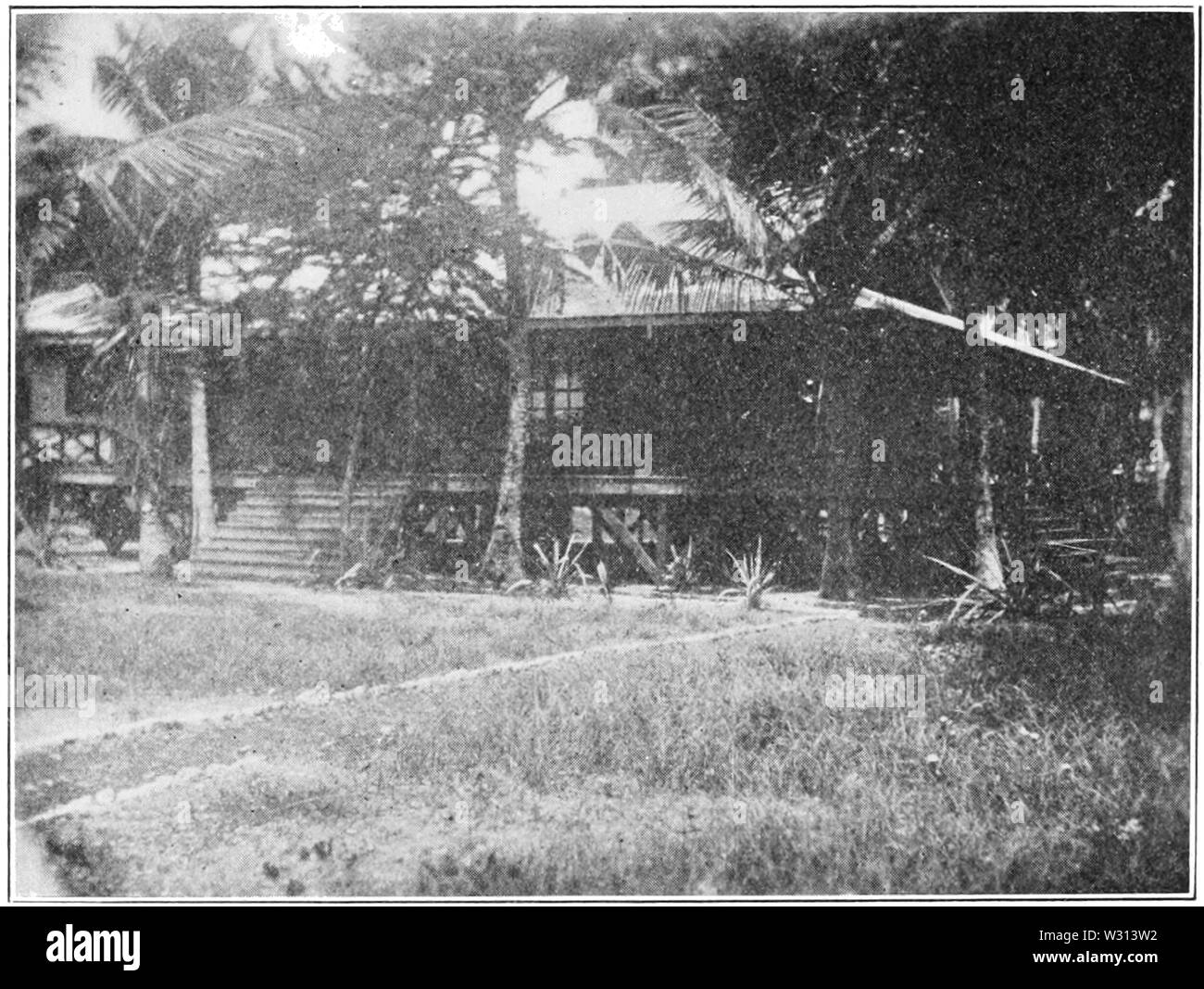 PSM V82 D376 Medical officer quarters at cebu quarantine in the