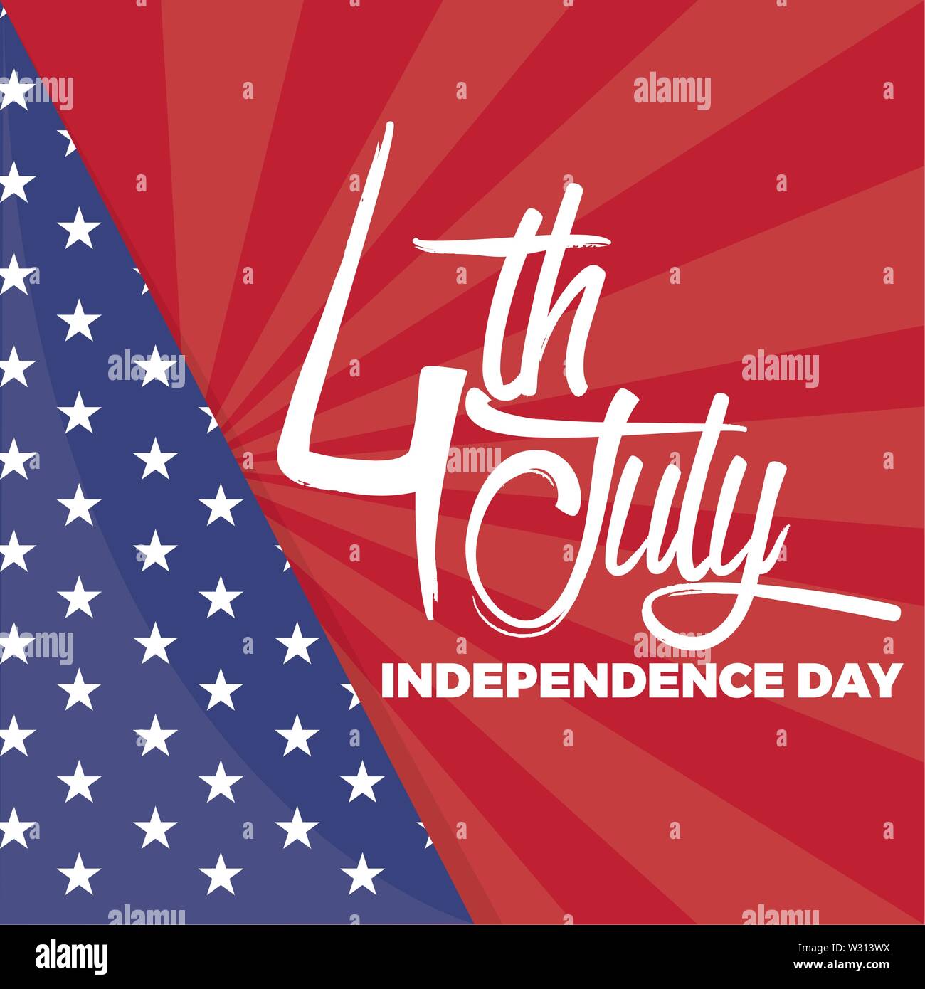 USA Independence day graphic design - Vector illustration Stock Vector ...