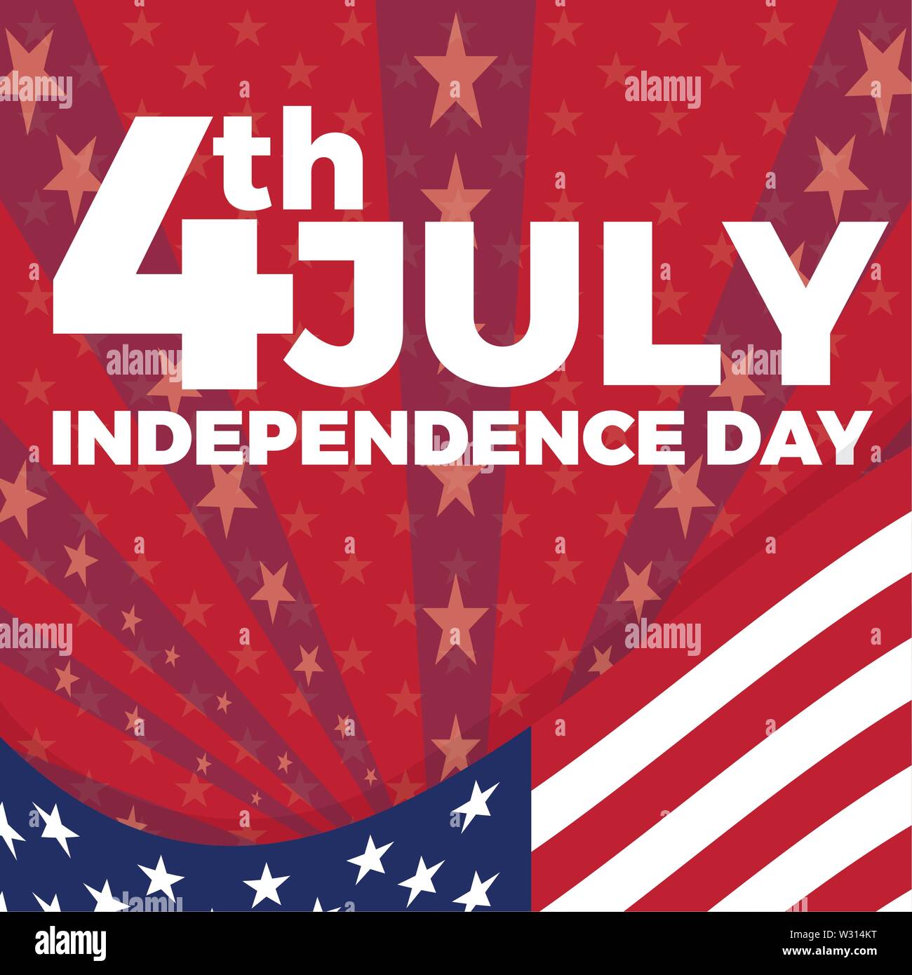 USA Independence day graphic design - Vector illustration Stock Vector ...
