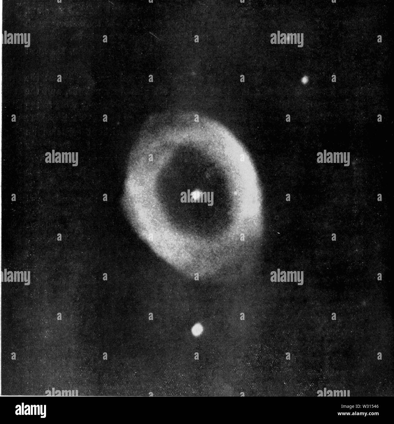 PSM V87 D234 The ring nebula in lyra Stock Photo