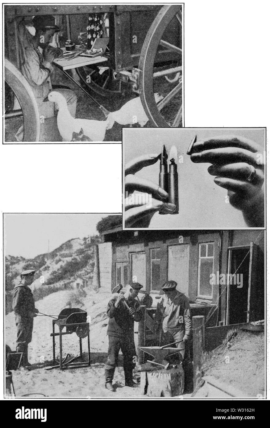 PSM V88 D226 War trades practiced at the front Stock Photo