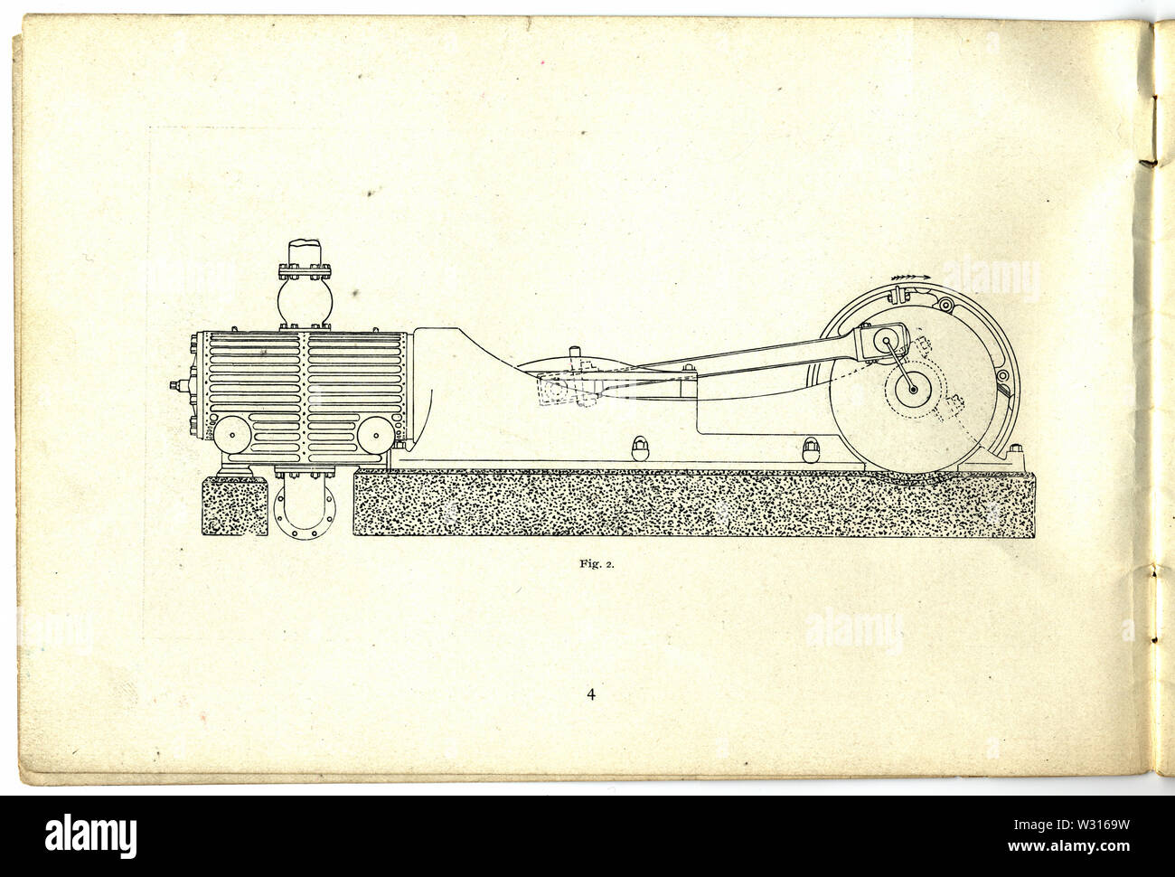 Page 0004 (4-Valve Engine, Russell, 1901) Stock Photo