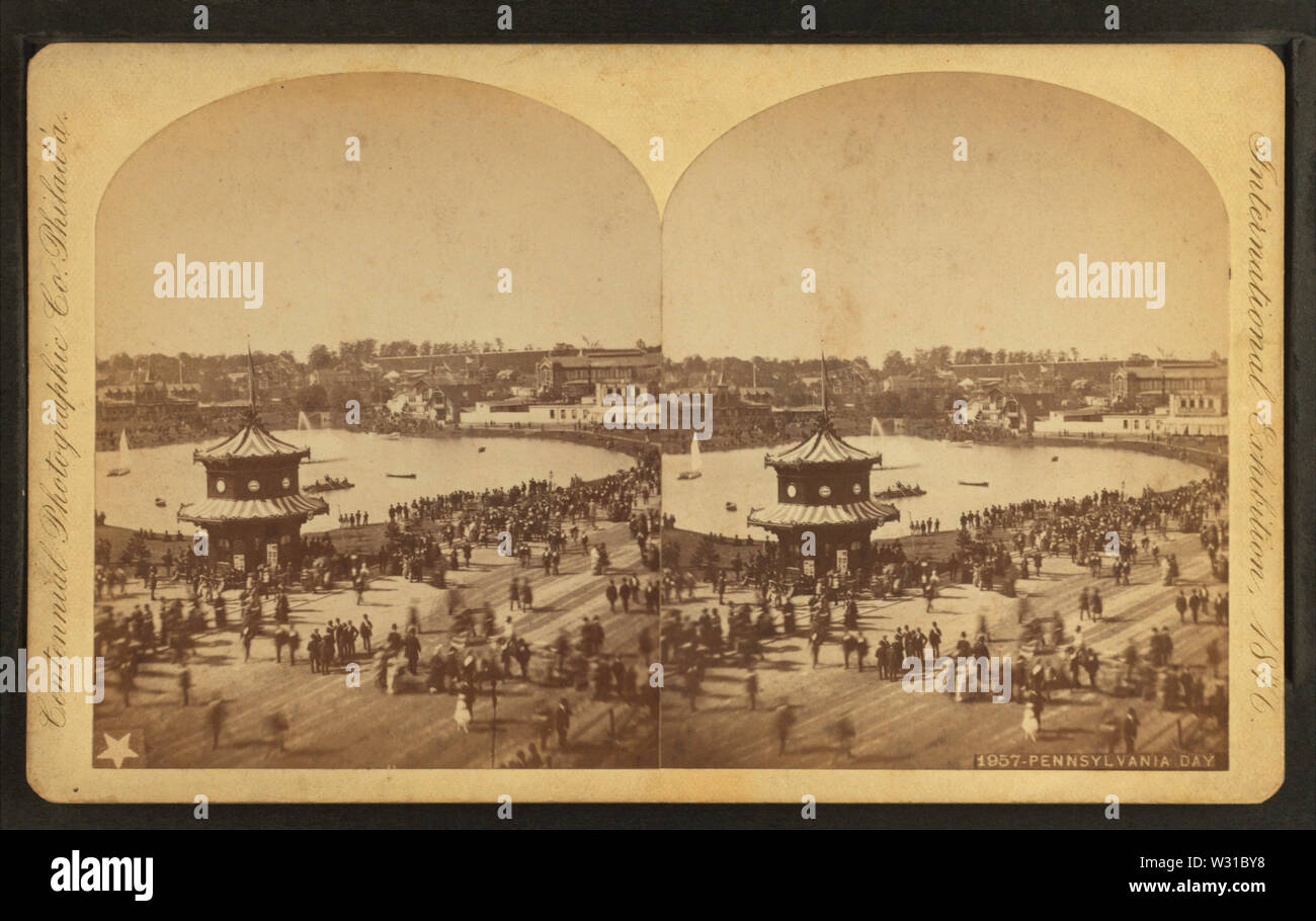 Pennsylvania Day, by Centennial Photographic Co 2 Stock Photo Alamy