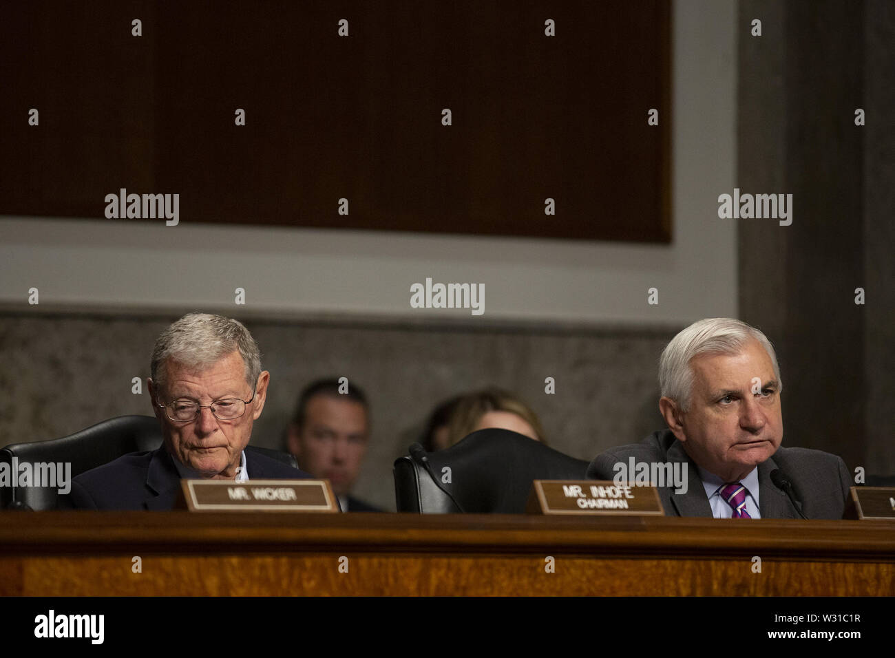 Sen Reed Military Washington, District of Columbia, USA. 11th July, 2019. United States ...