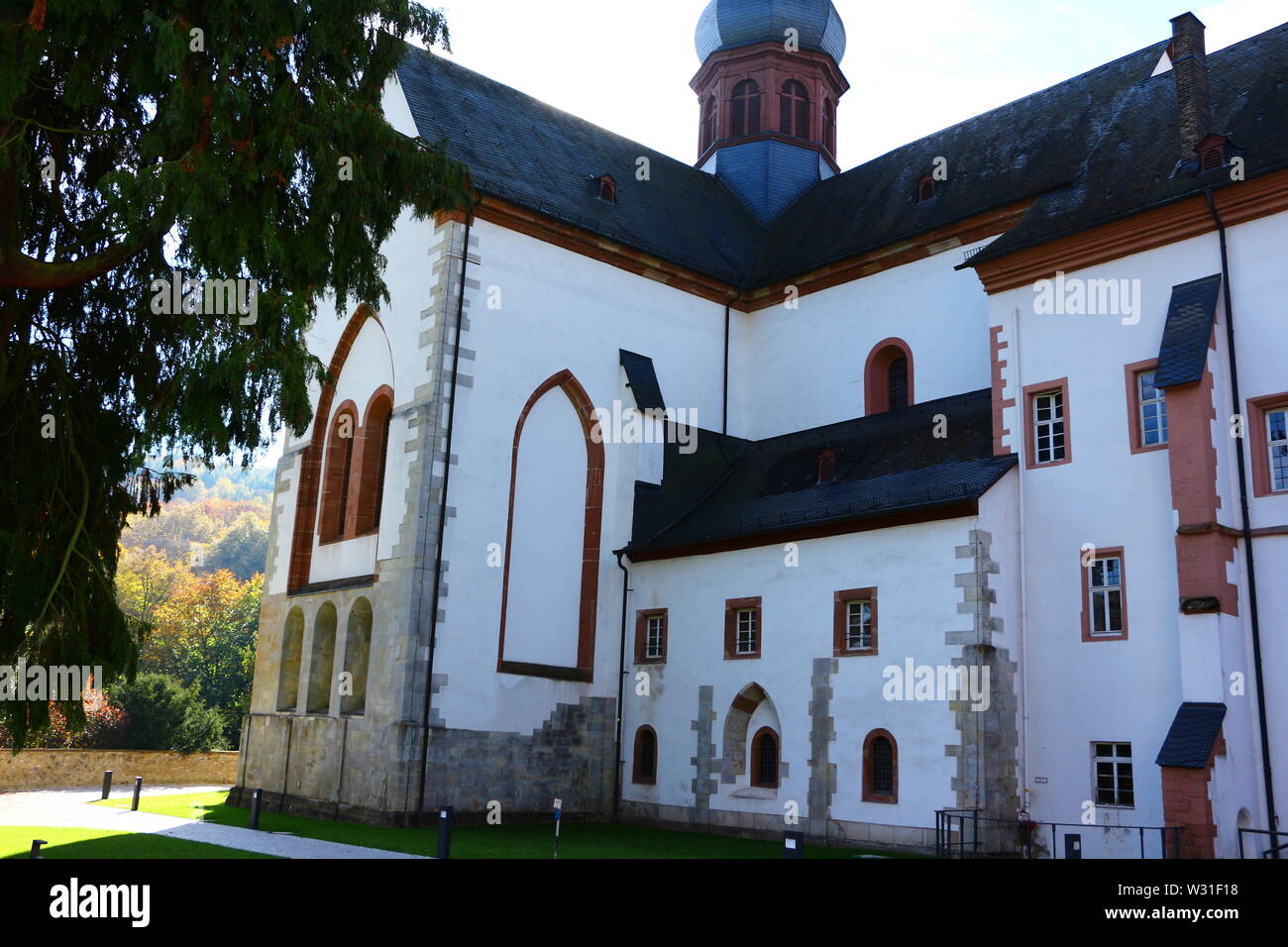 Kloster Eberbach in der Nähe von Eltville am Rhein im Rheingau in Hessen, in Deutschland Stock