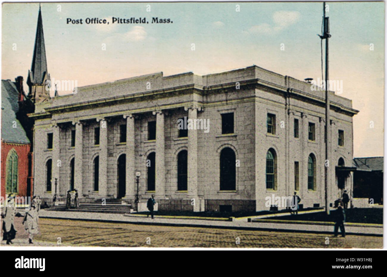 Post Office, Pittsfield, Massachusetts Stock Photo Alamy