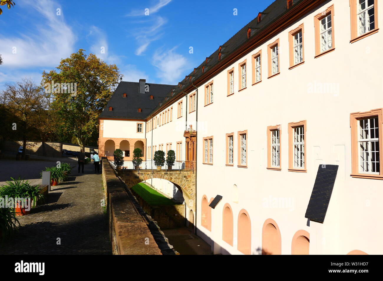 Kloster Eberbach in der Nähe von Eltville am Rhein im Rheingau in Hessen, in Deutschland Stock