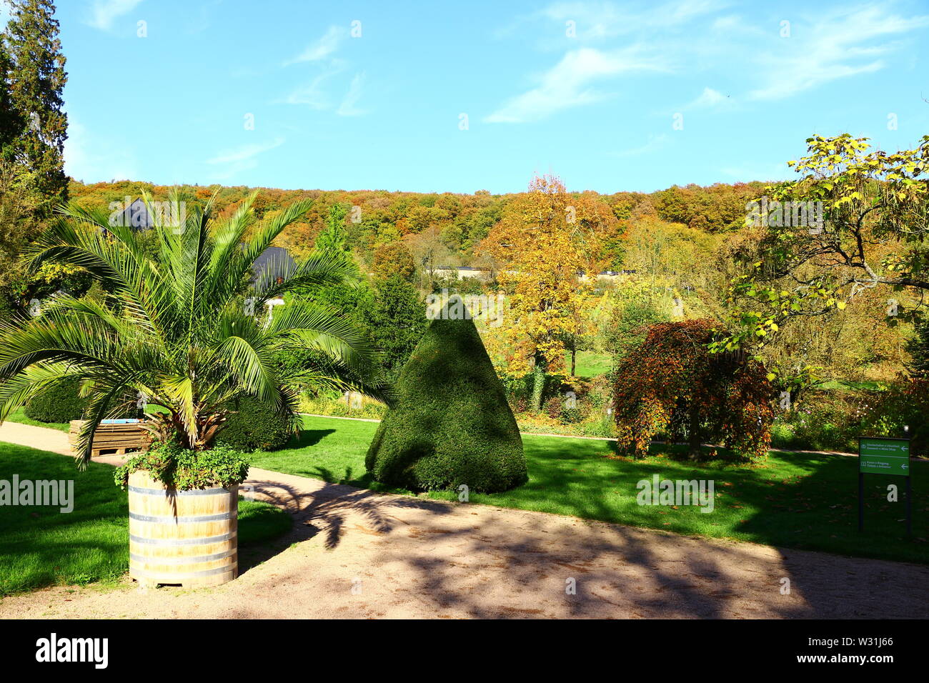 Kloster Eberbach in der Nähe von Eltville am Rhein im Rheingau in