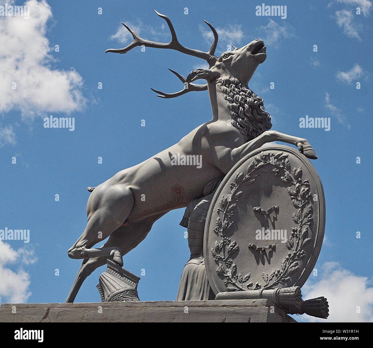 Skyfall Deer Statue