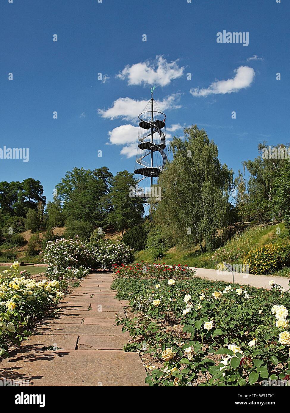Hoehenpark Killesberg, city park in Stuttgart Stock Photo Alamy