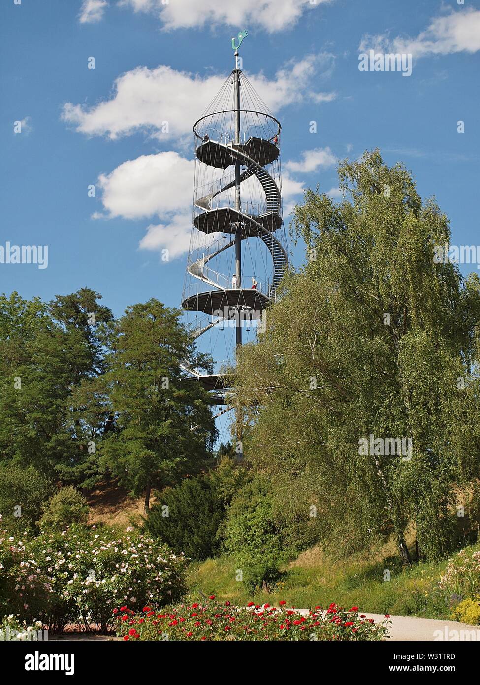 Hoehenpark Killesberg, city park in Stuttgart Stock Photo Alamy