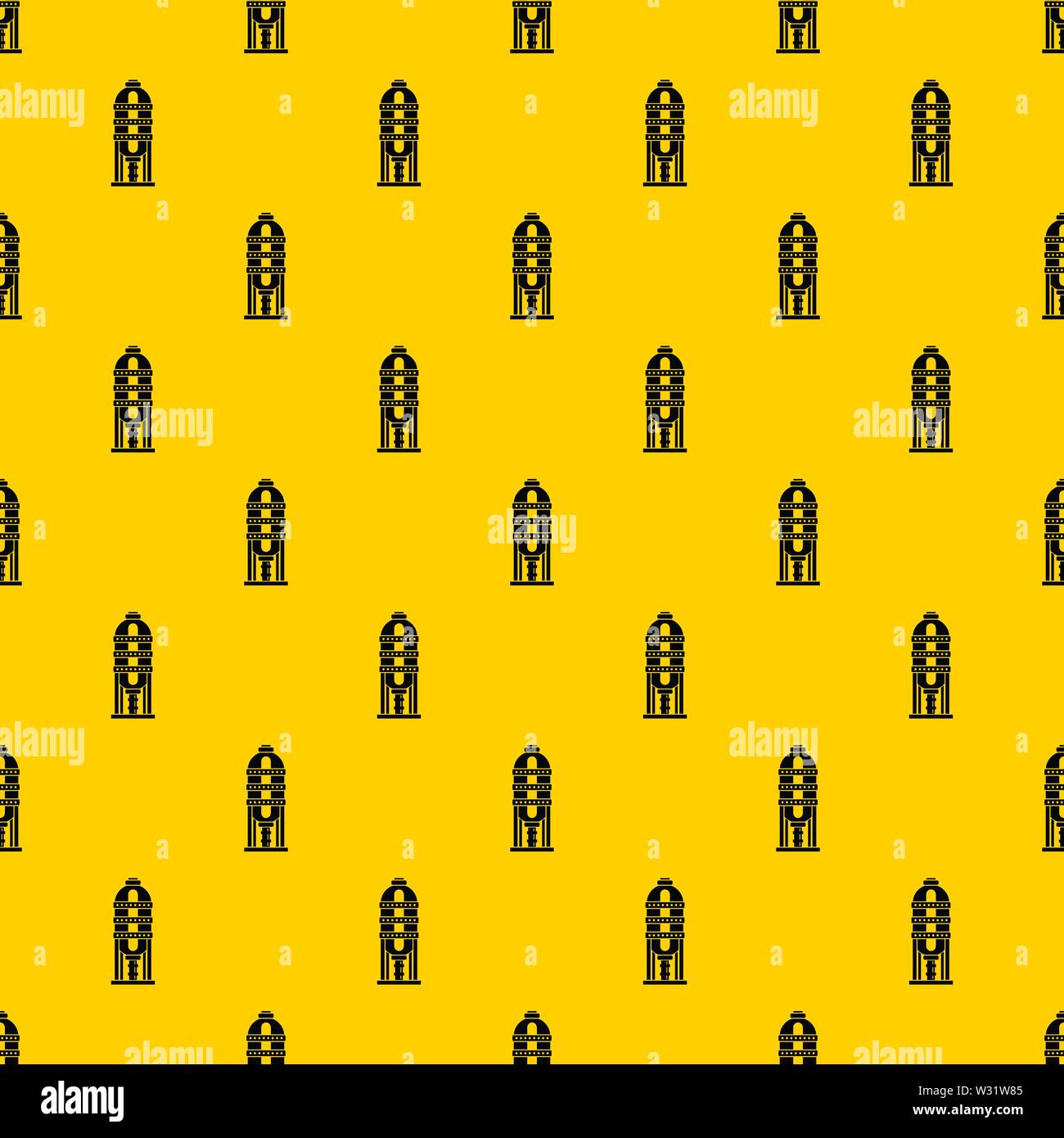 Capacity for oil storage pattern vector Stock Vector