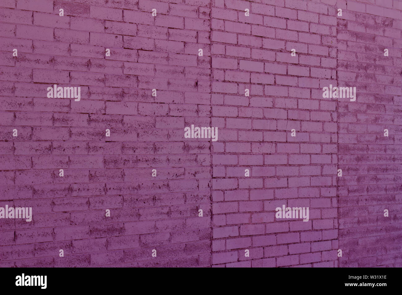 Shabby chic old brick wall background texture with an industrial look