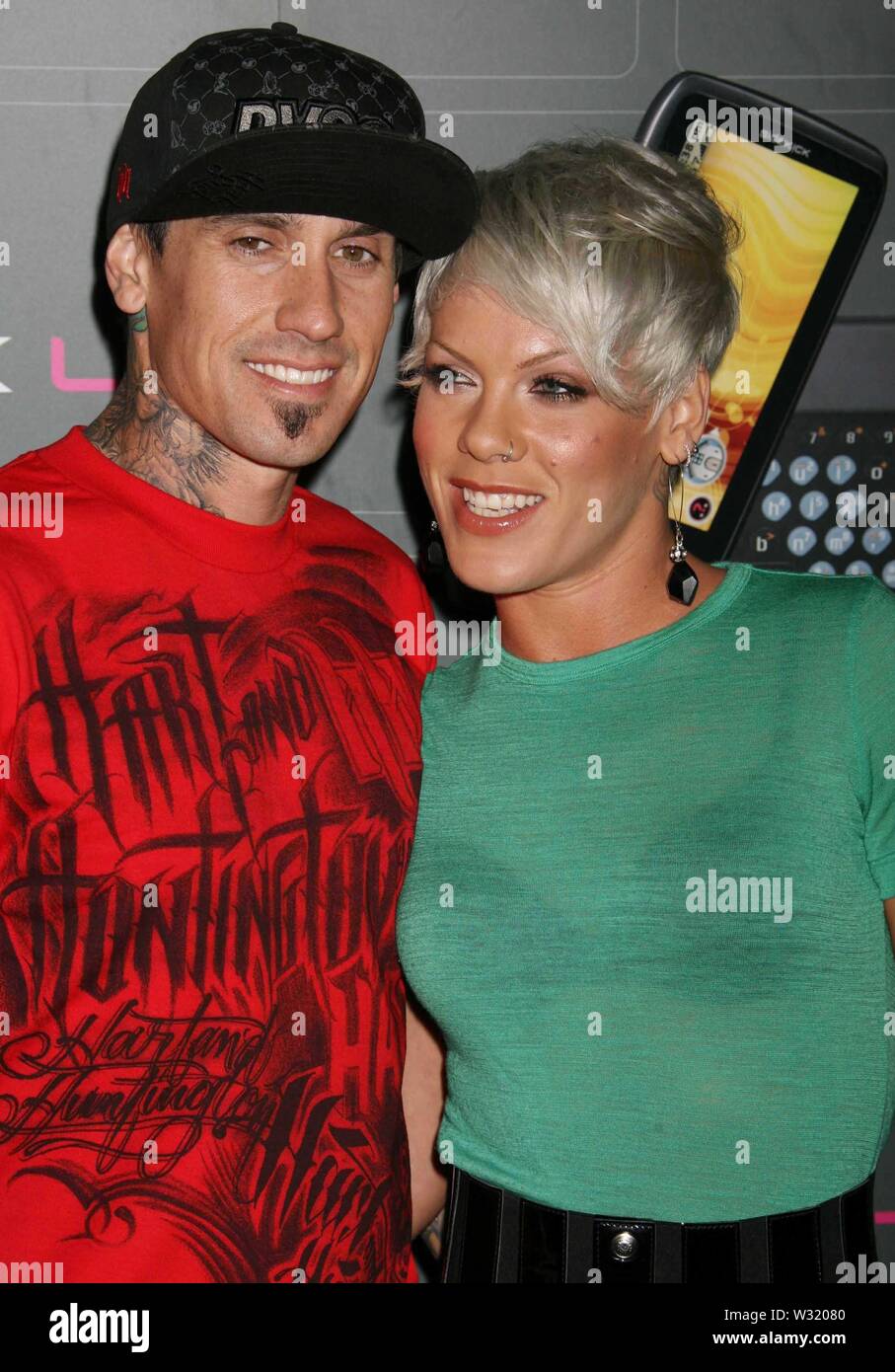 Carey Hart, Pink 2009 TMobile Sidekick LX launc Photo By Russell EInhorn/CelebrityArchaeology