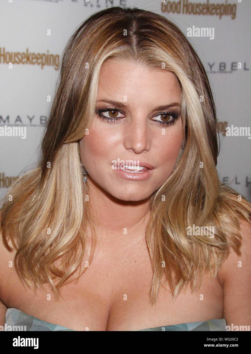 Jessica Simpson 2010 Photo By John Barrett/CelebrityArchaeology.com Stock Photo