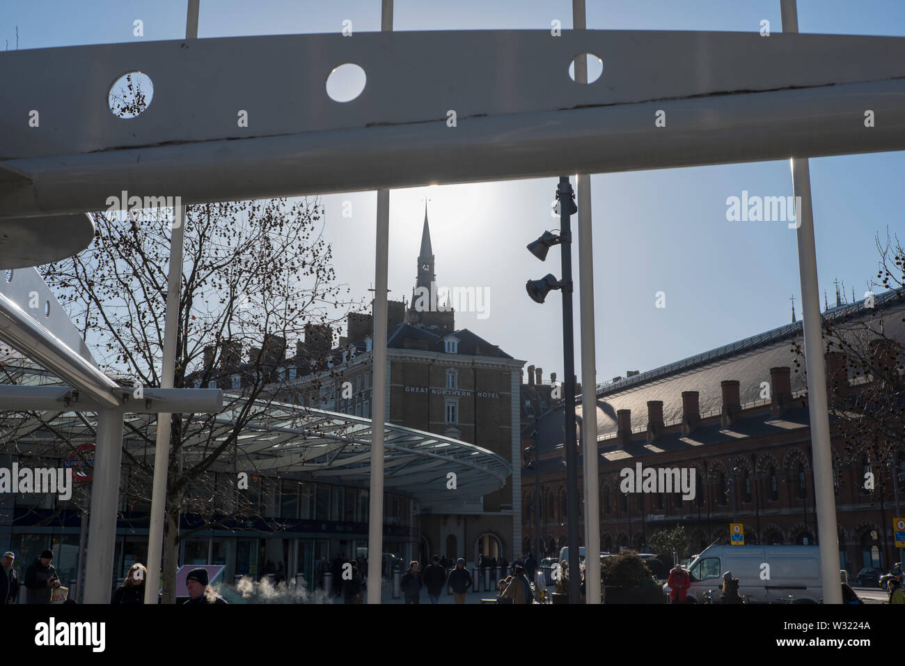 europe, UK, England, London, Kings Cross 2019 birdcage Stock Photo Alamy