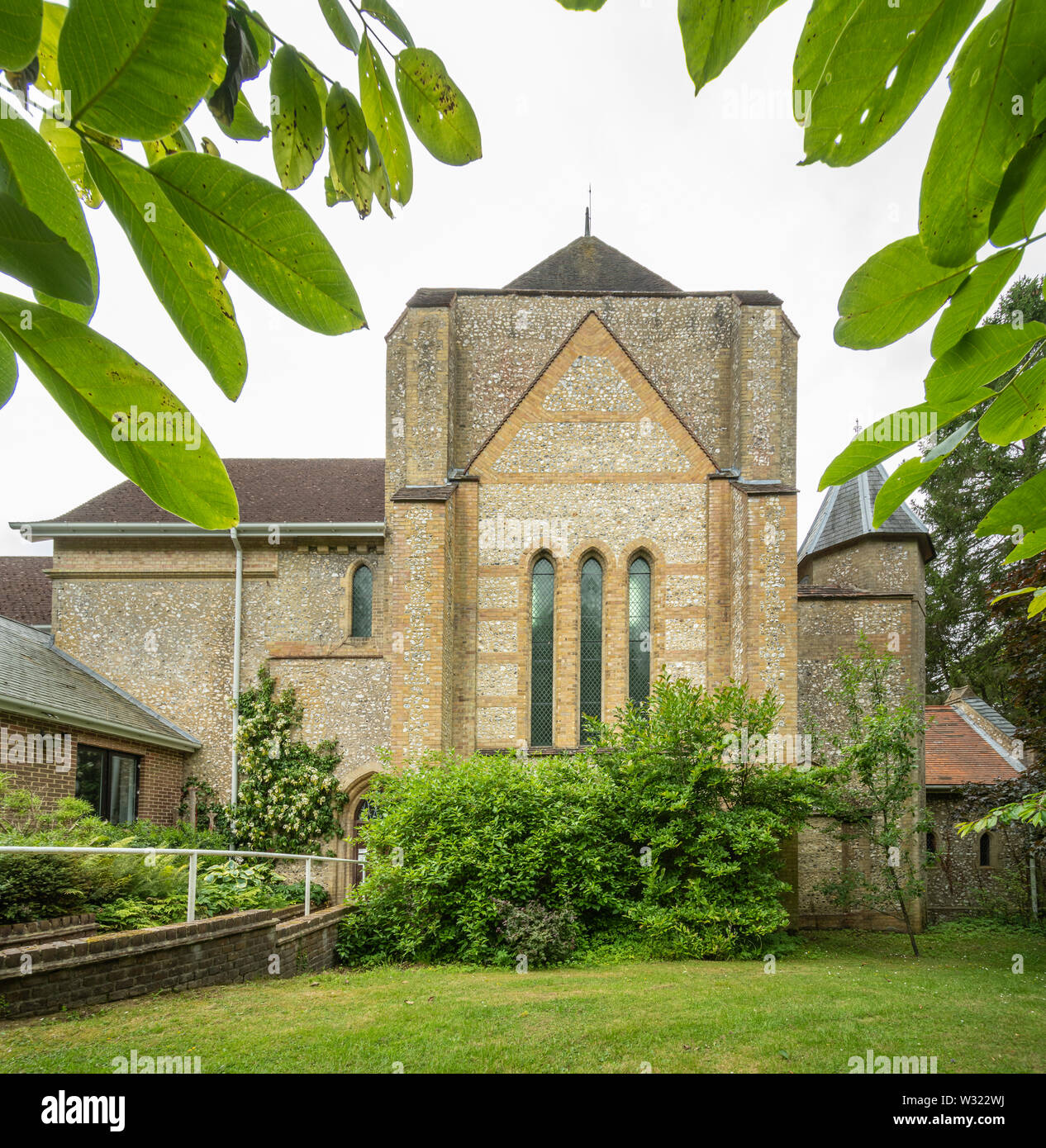 Alton Abbey, an Anglican Benedictine monastery, in Hampshire, UK Stock Photo