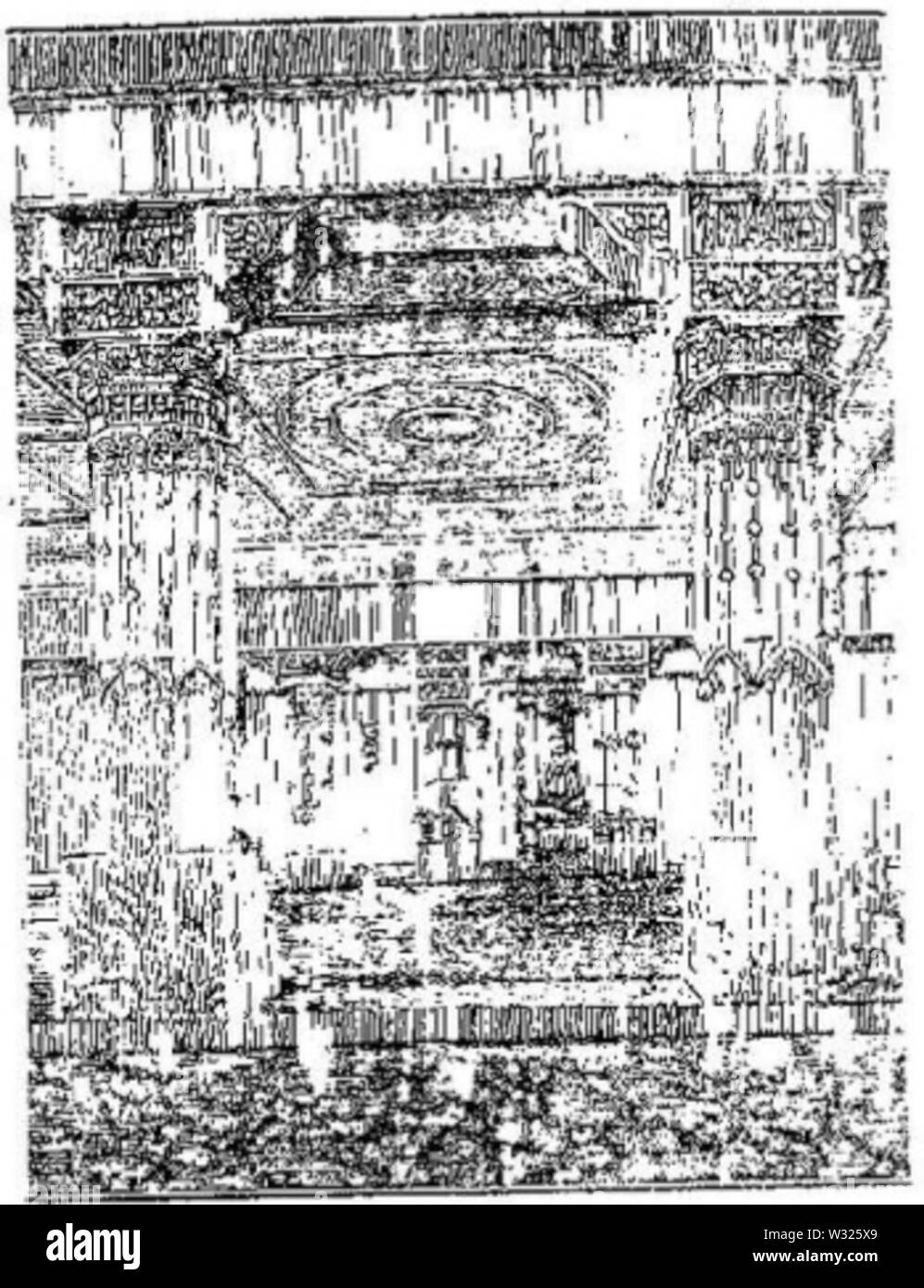 Sculpture in Ajanta Viharamu Stock Photo