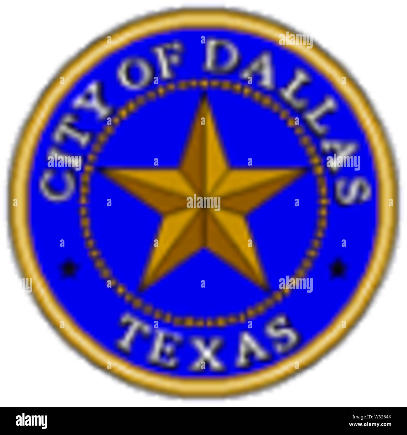 Seal of Dallas, Texas Stock Photo Alamy