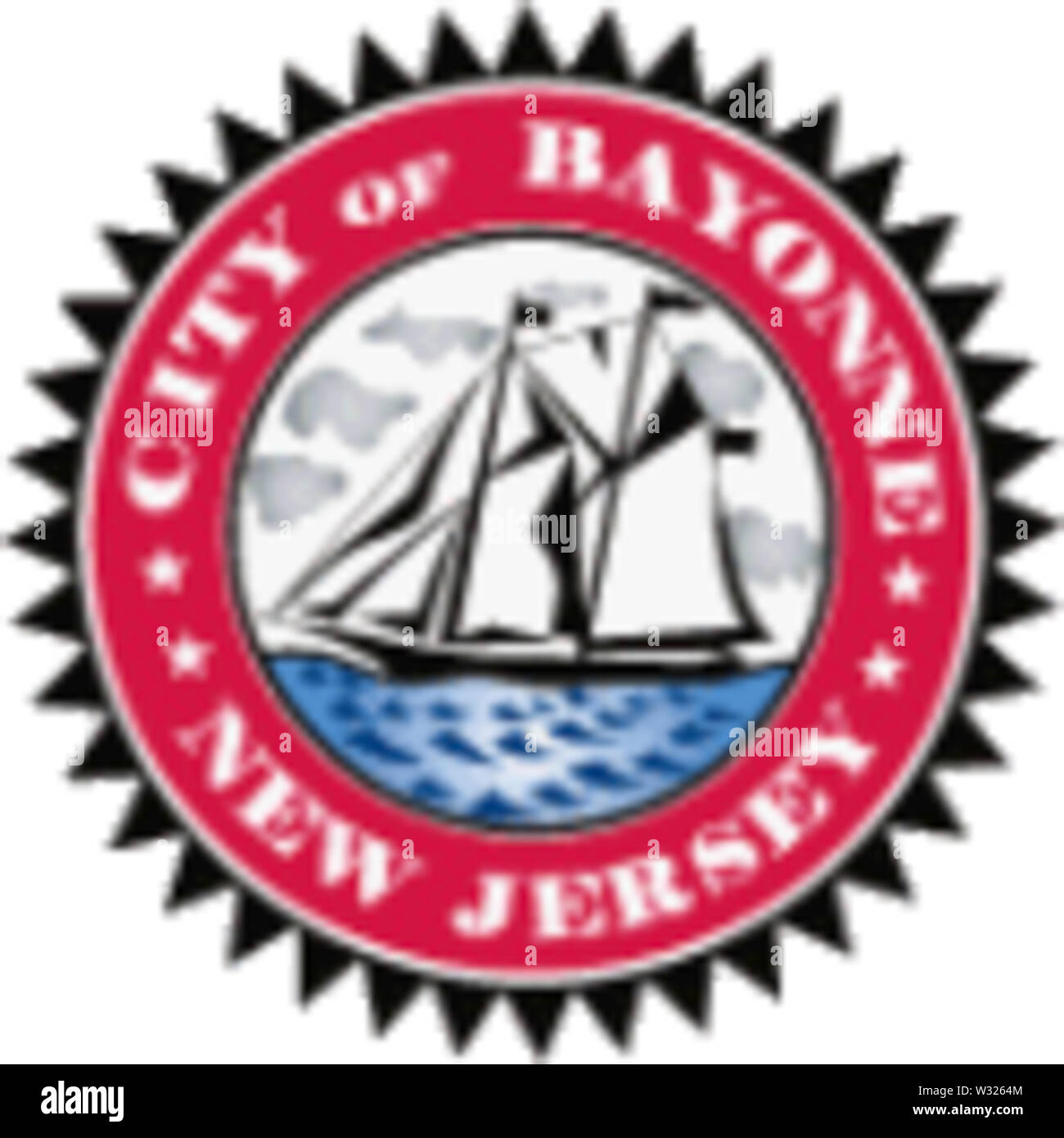 Seal of Bayonne, New Jersey Stock Photo Alamy