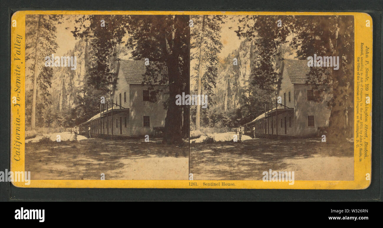 Sentinel House, by John P Soule Stock Photo - Alamy