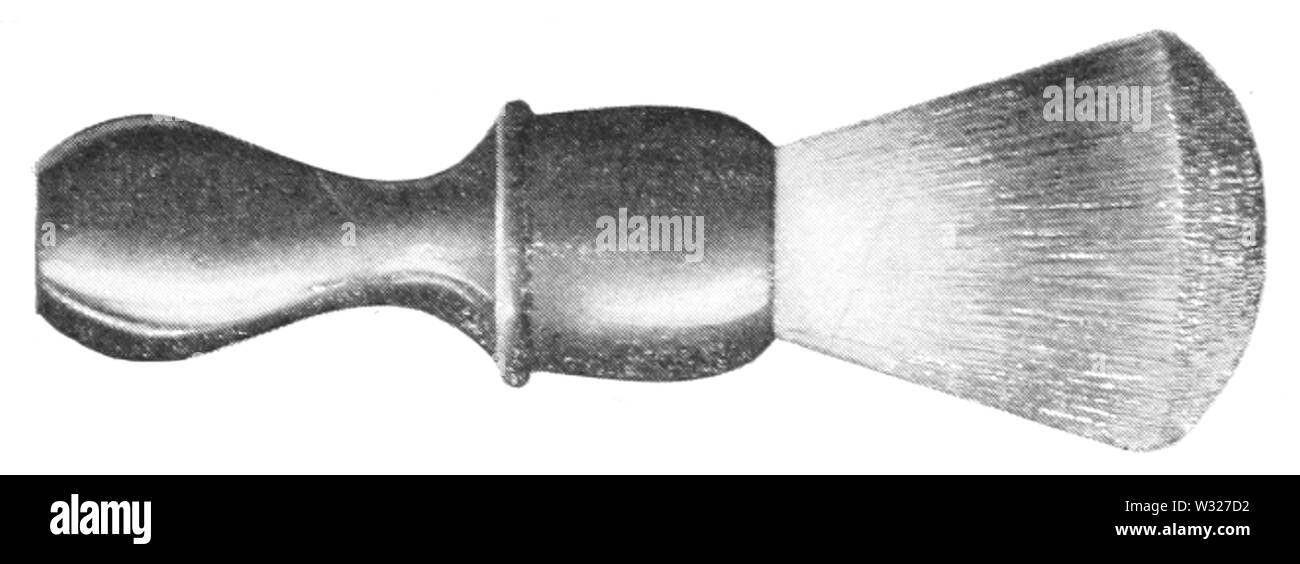 Shaving Made Easy, 1905 Brush Stock Photo Alamy