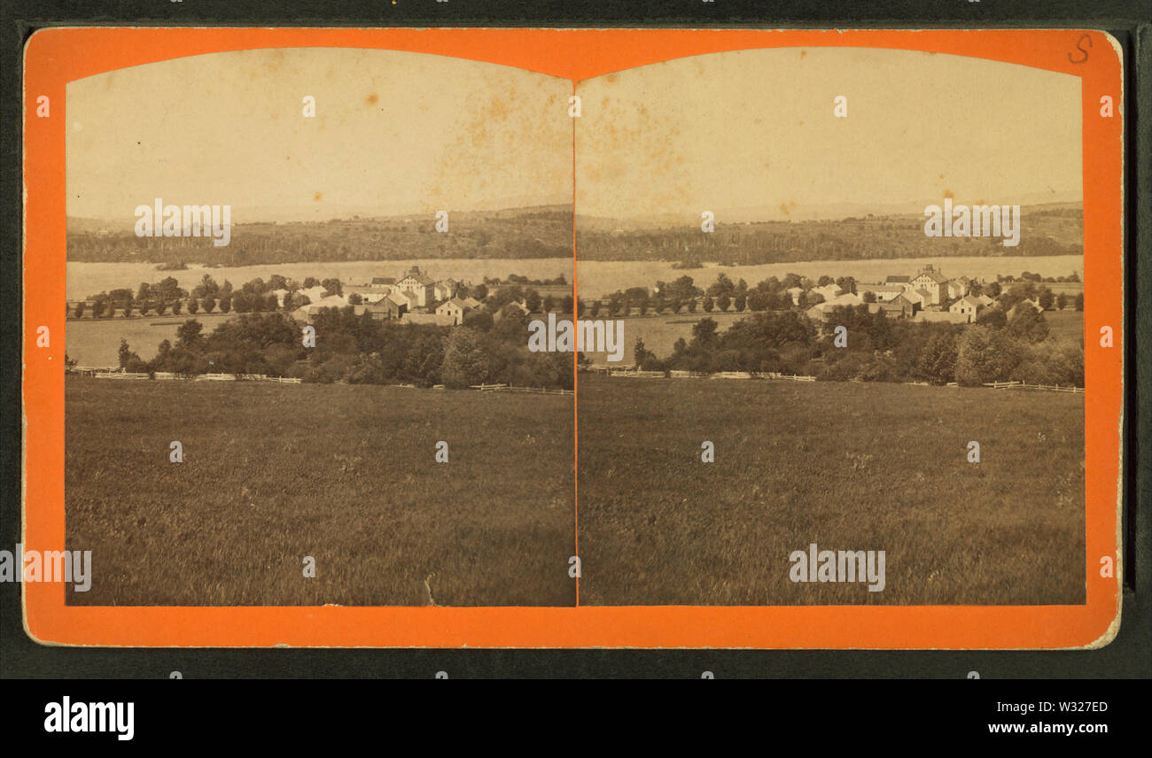 Shaker Village, Enfield, NH, from Robert N Dennis collection of