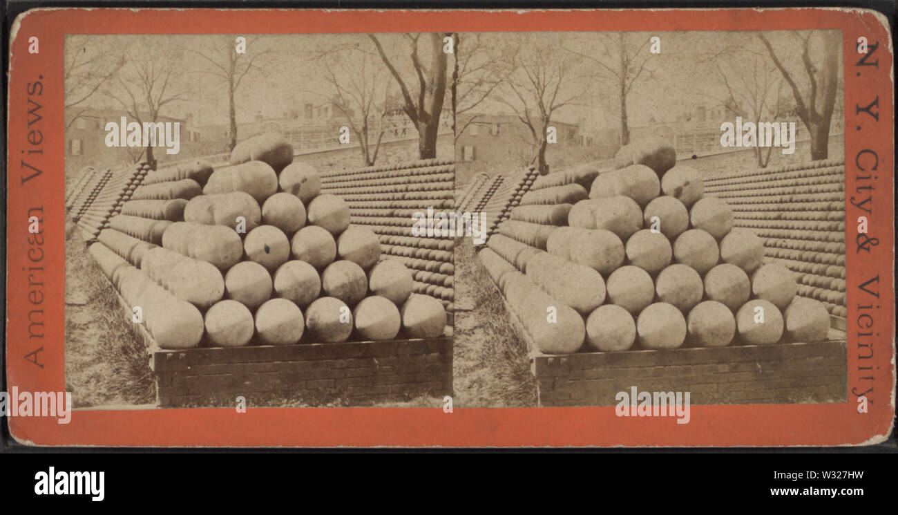 Shell pyramids, from Robert N Dennis collection of stereoscopic views 2 ...