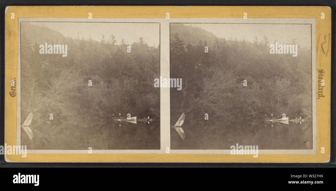 Shelving Rock Bay, Lake NY, by Stoddard, Seneca Ray, 18441917