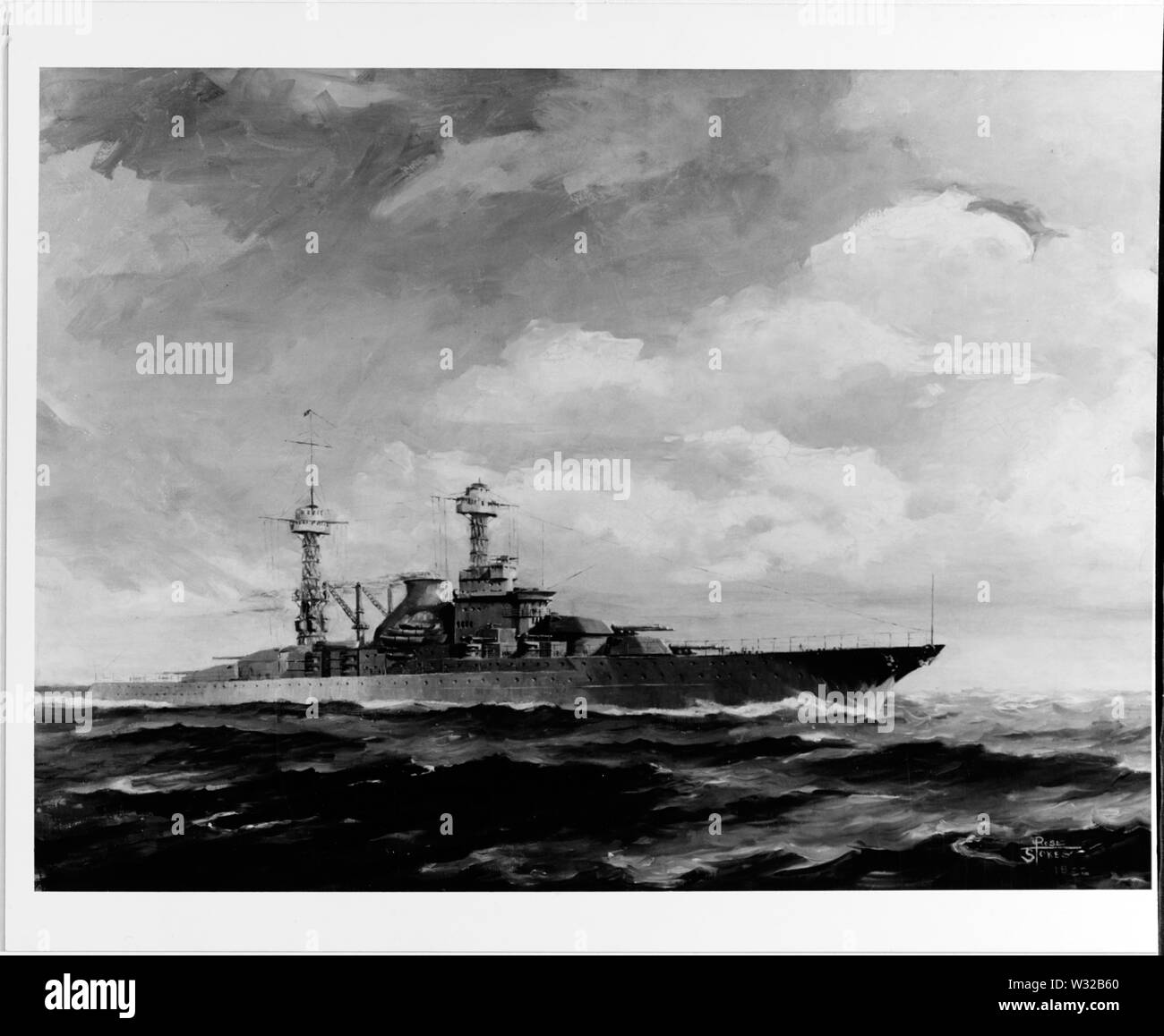 Iowa class battleship hi-res stock photography and images - Alamy