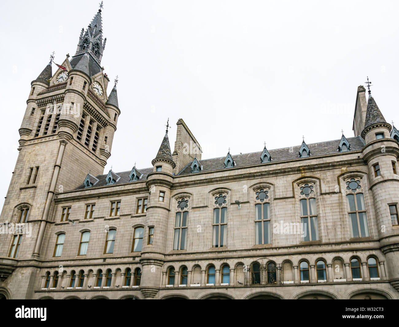 Granite classical style by James Burn, Aberdeen Sheriff Court and Town