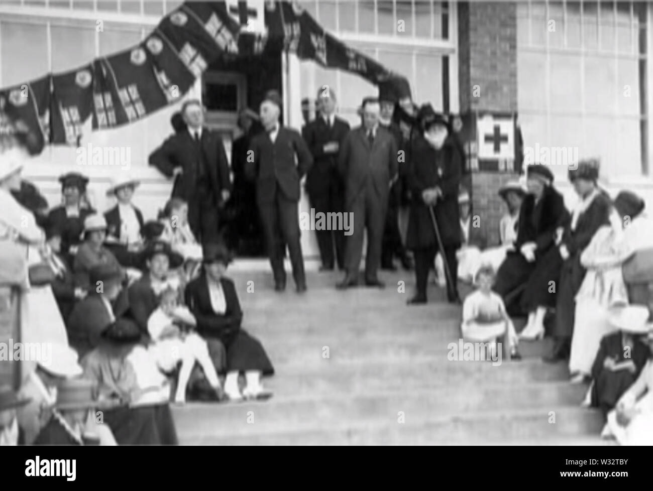 The Hart House in 1920, when it was a Red Cross children's home Stock Photo Alamy