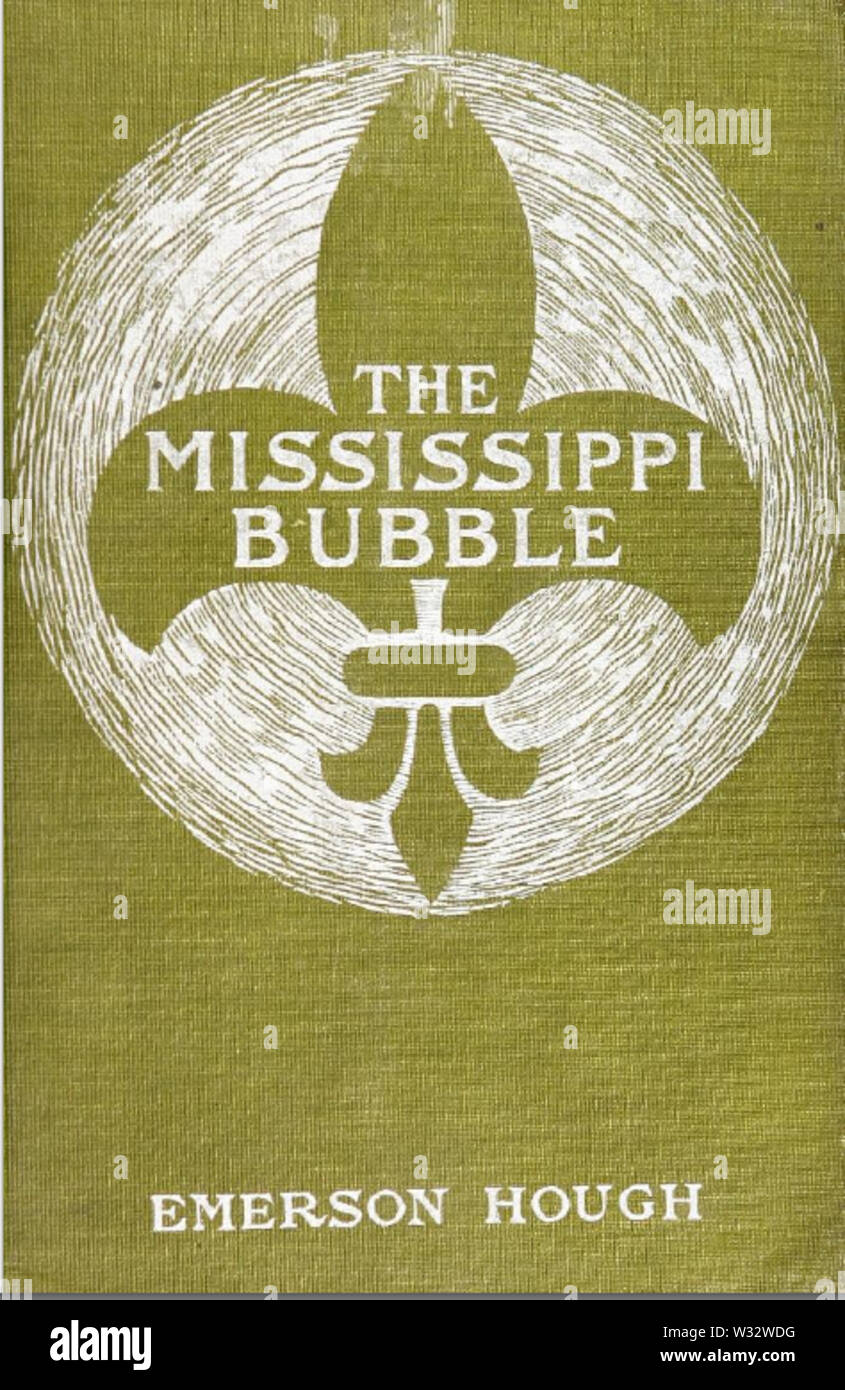 The Mississippi Bubble (1902) cover Stock Photo Alamy
