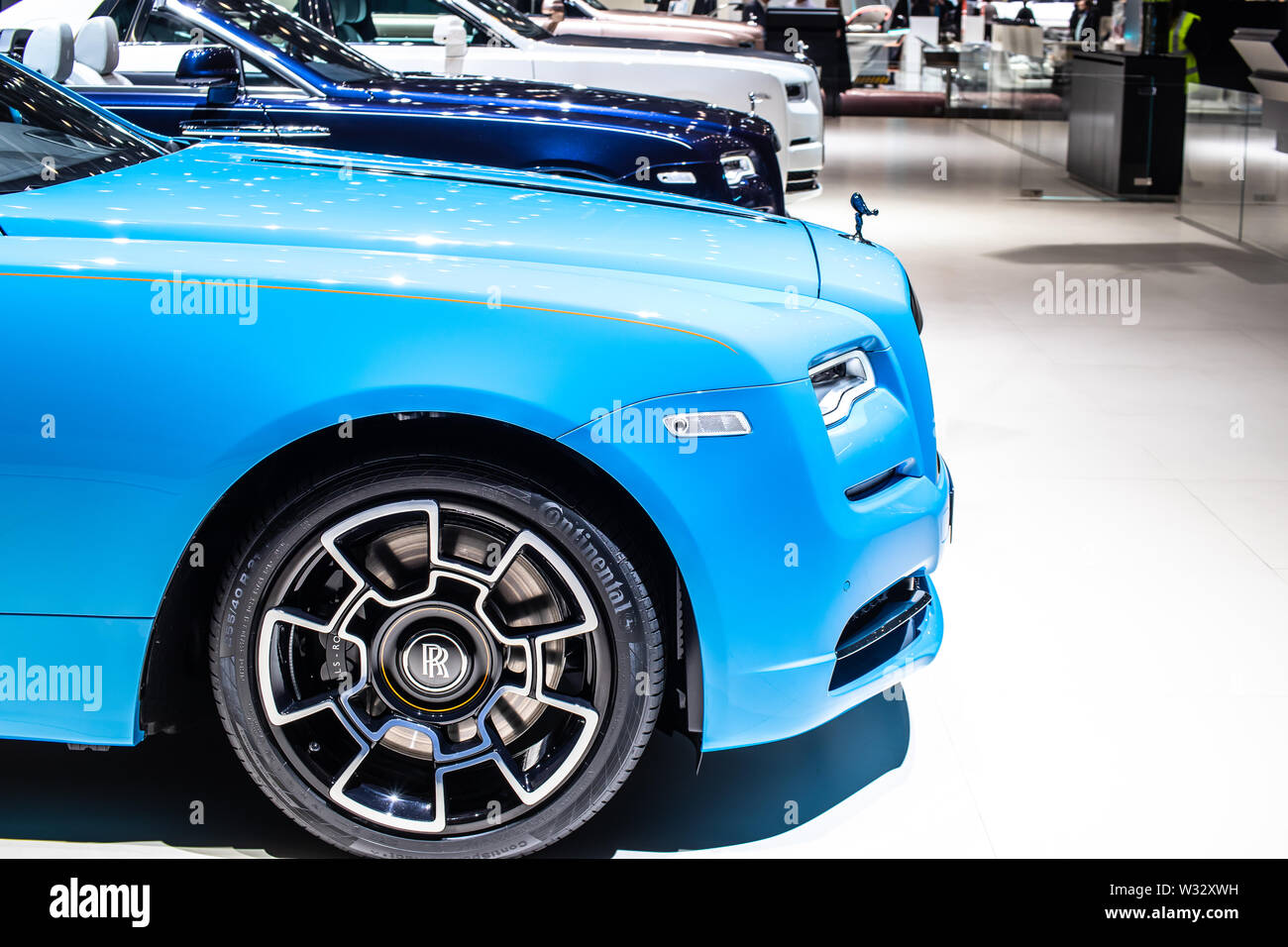 Geneva Switzerland Mar 2019 Rolls Royce Wraith Two Door Coupe