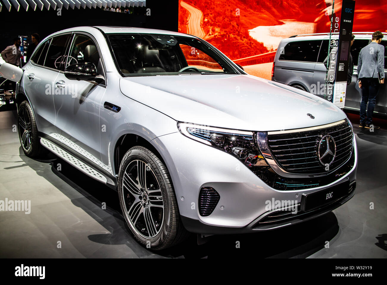 Geneva March 19 All New Electric Mercedes Eqc 400 4matic 300kw Suv 19 Model Eq Brand Geneva International Motor Show Produced By Mercedes Benz Stock Photo Alamy Geneva March 19 All New Electric Mercedes Eqc 400 4matic 300kw Suv 19 Model Eq Brand Geneva International Motor Show Produced By Mercedes Benz Stock Photo Alamy