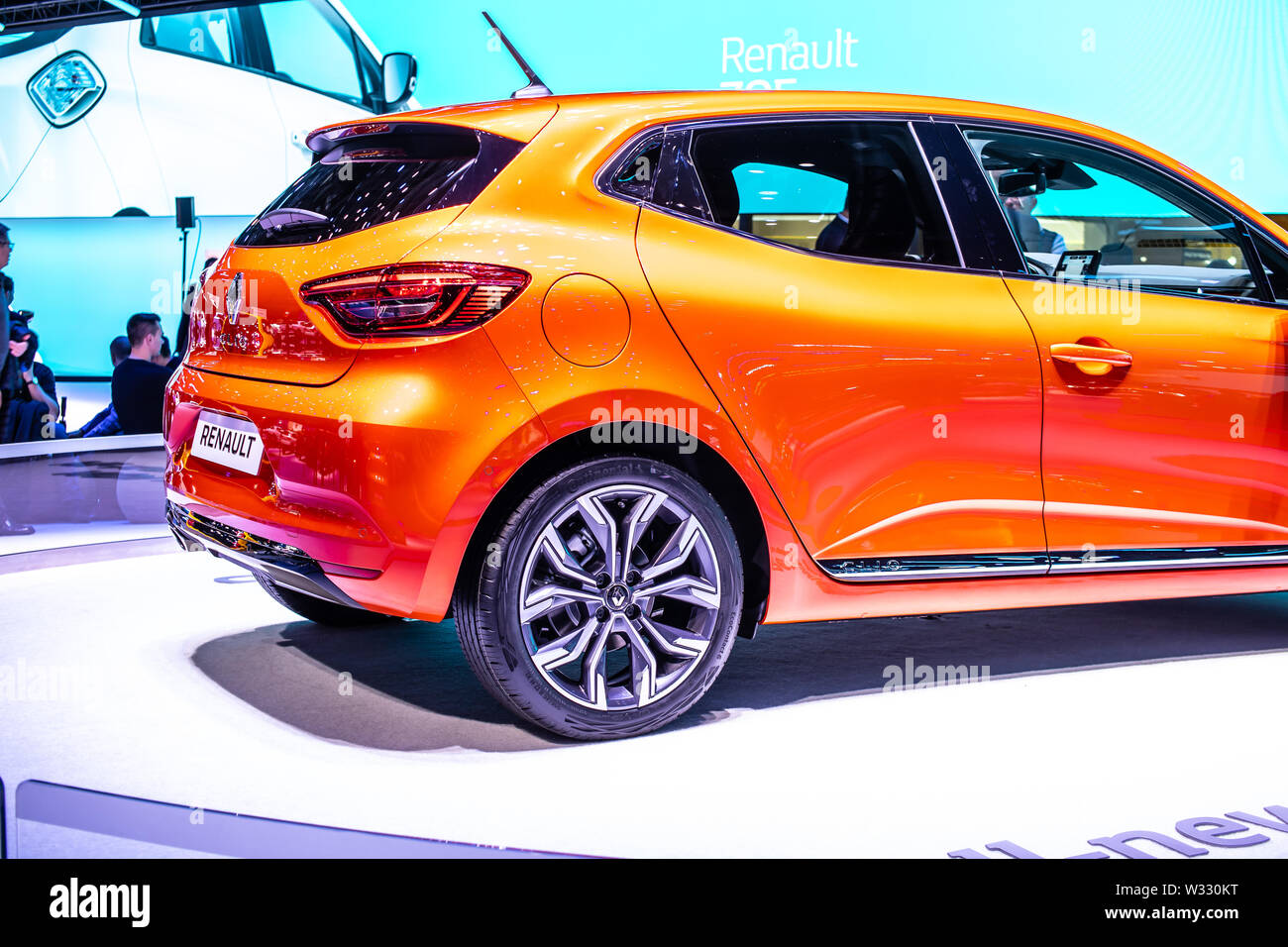 Geneva, Switzerland, March 2019: all-New Renault Clio V at Geneva  International Motor Show, fifth generation, CMF-B platform, car from Renault  Stock Photo - Alamy