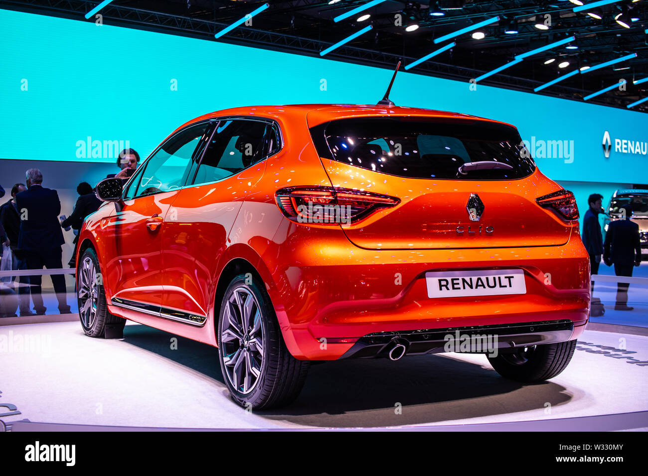 Geneva, Switzerland, March 2019: all-New Renault Clio V at Geneva  International Motor Show, fifth generation, CMF-B platform, car from  Renault Stock Photo - Alamy