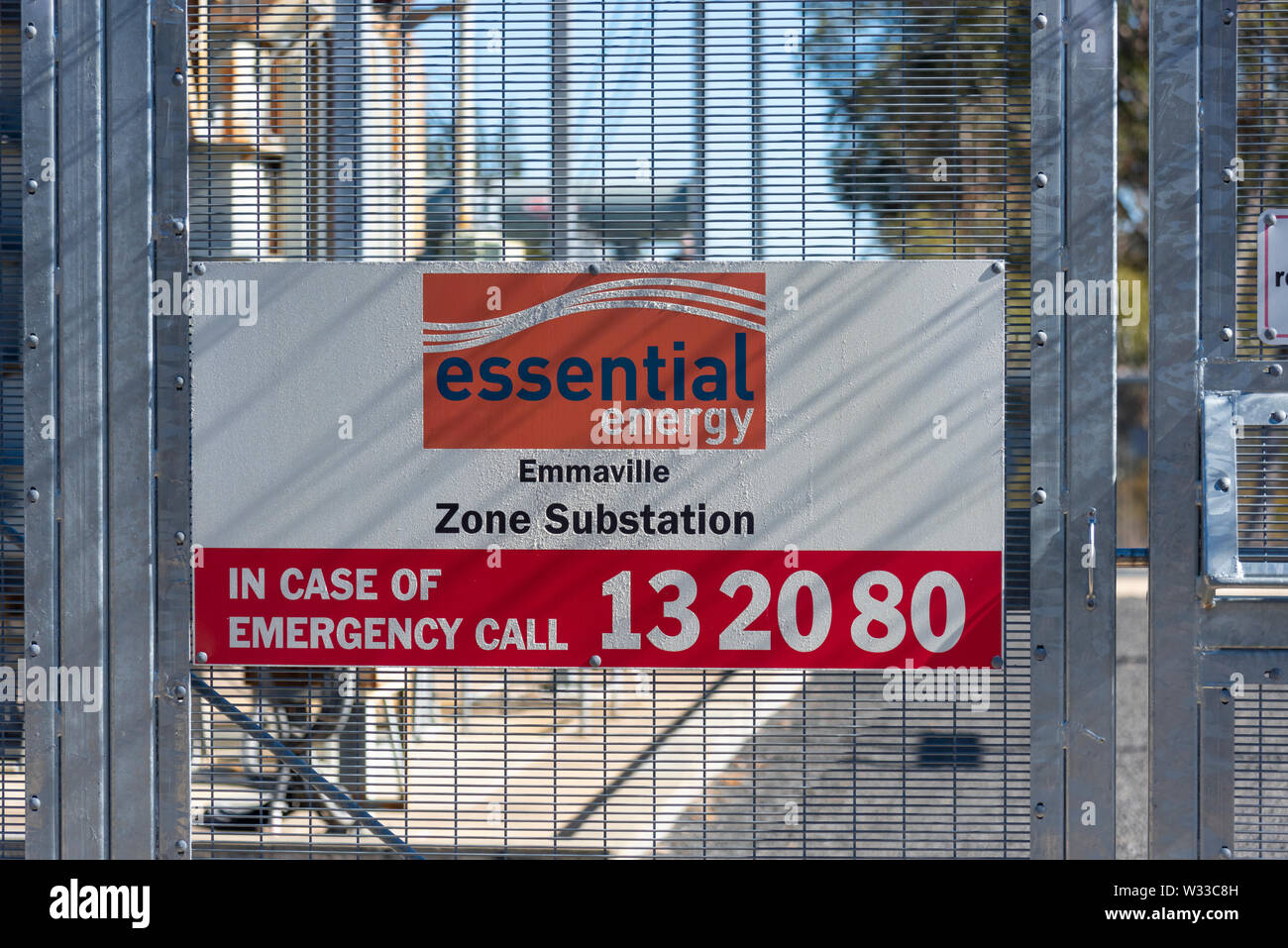 essential energy Emmaville electricity substation Stock Photo