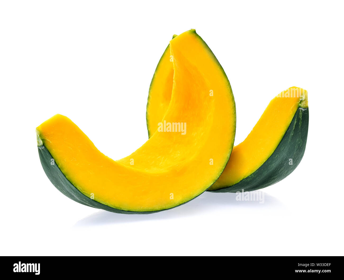 Green pumpkin isolated on white background Stock Photo - Alamy
