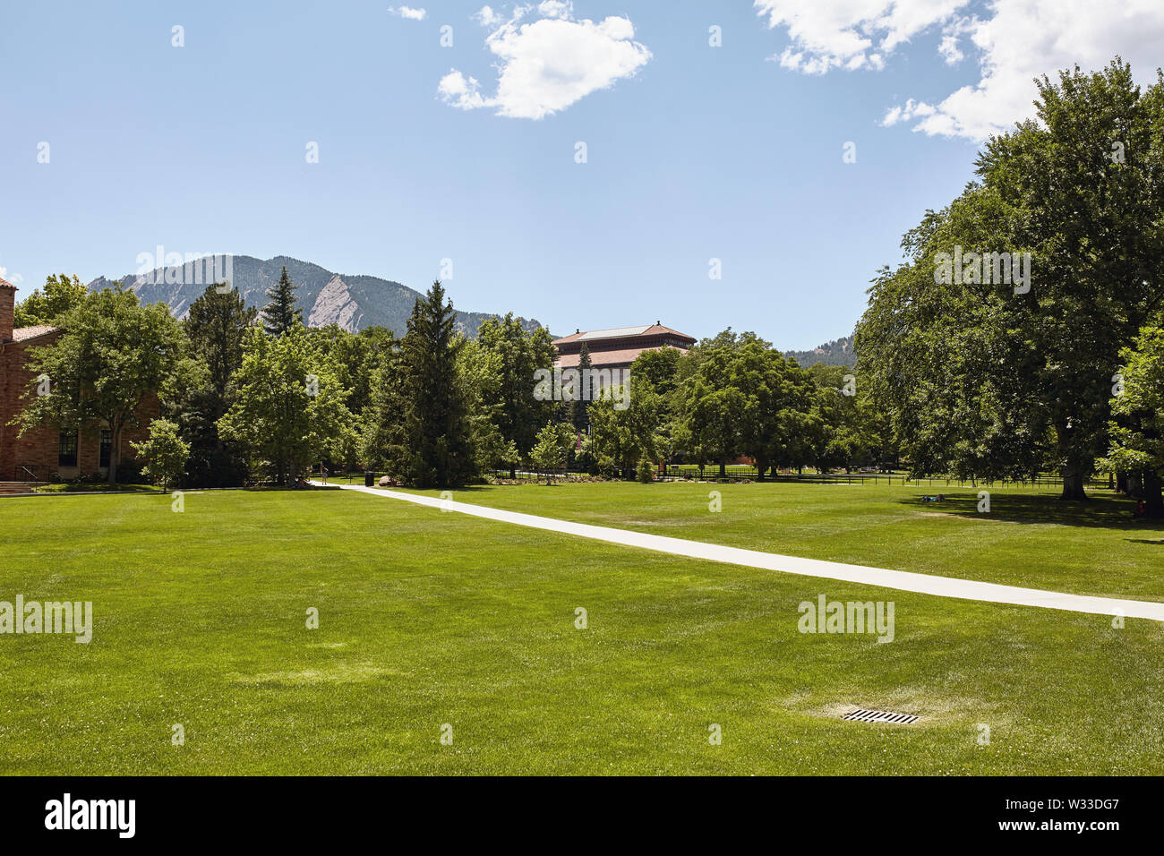 Boulder, Colorado July 11th, 2019 Beautiful architecture and grounds