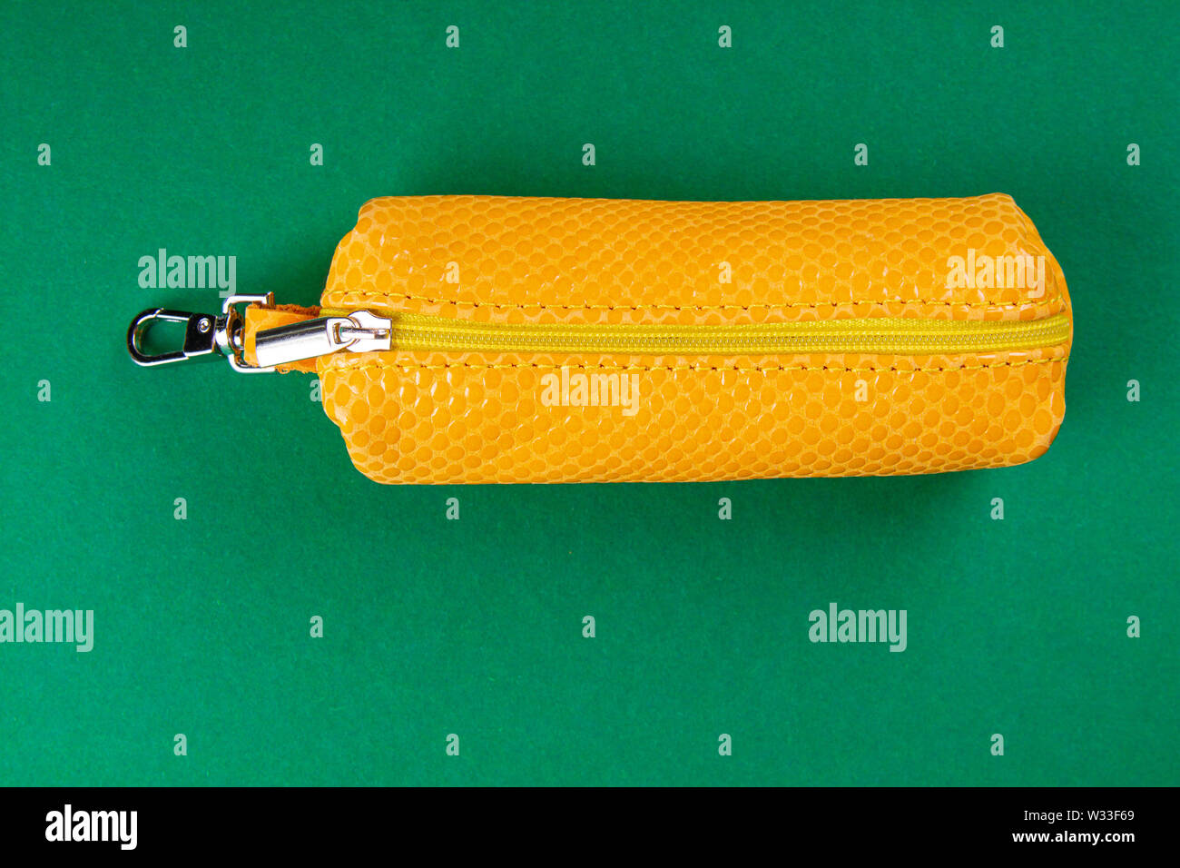 Green leather key holder hi-res stock photography and images - Alamy