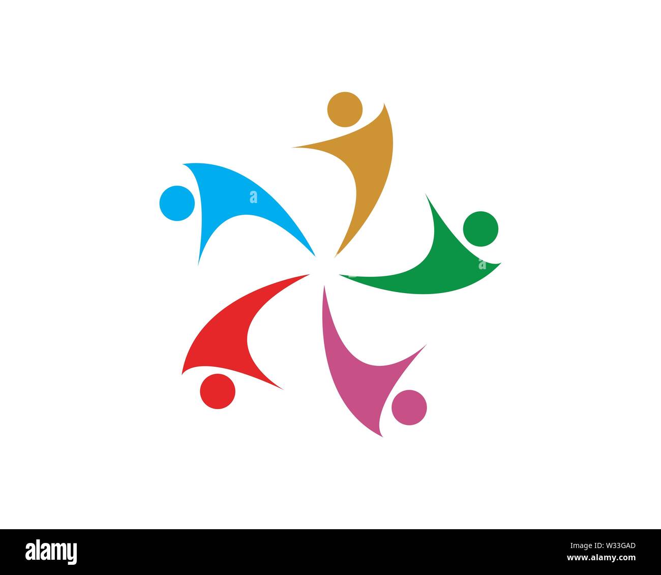 People Icon work group Vector illustration design Stock Photo - Alamy