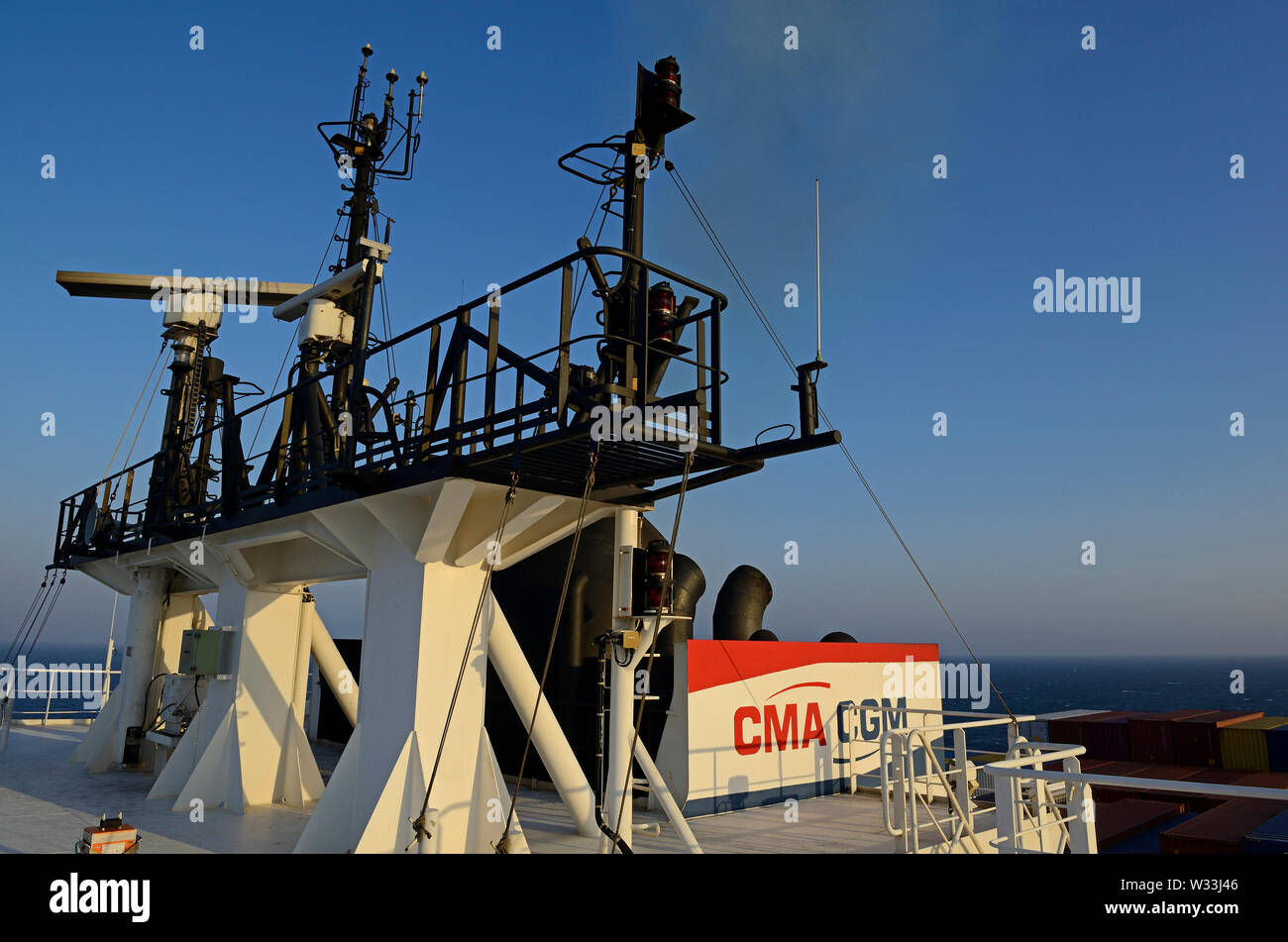 red sea, international waters january 03, 2015 funnel and monkey