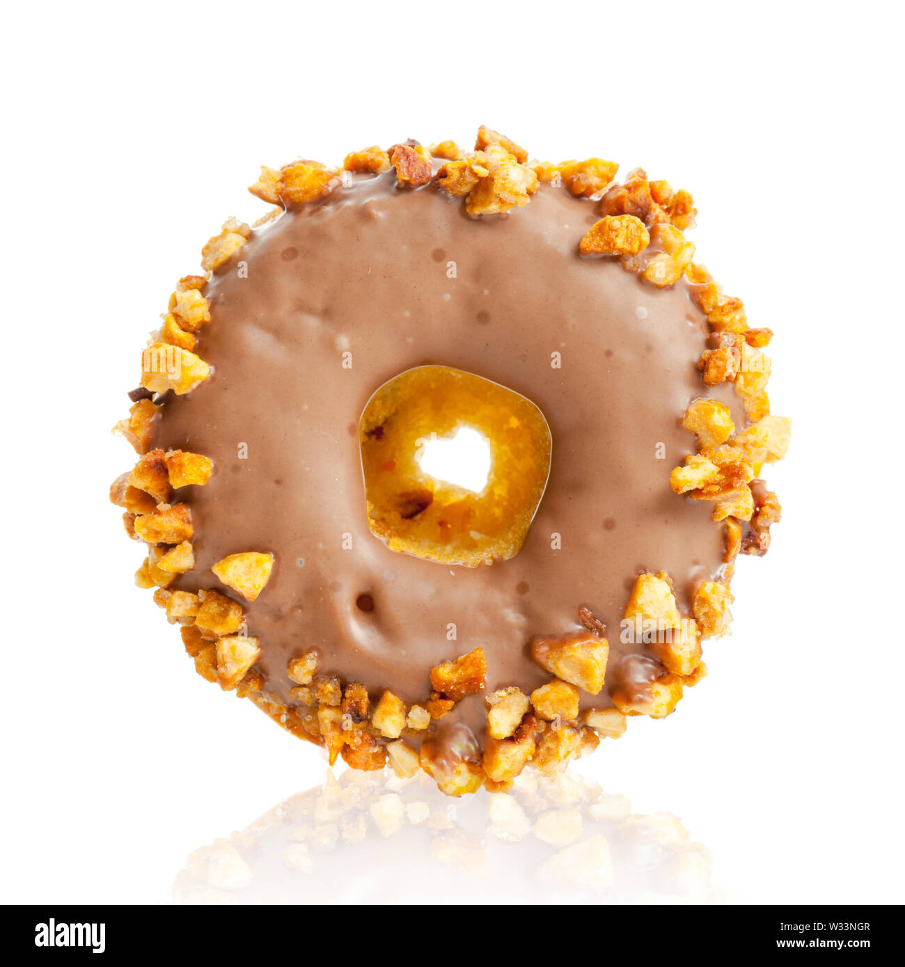 donut isolated on white background Stock Photo - Alamy
