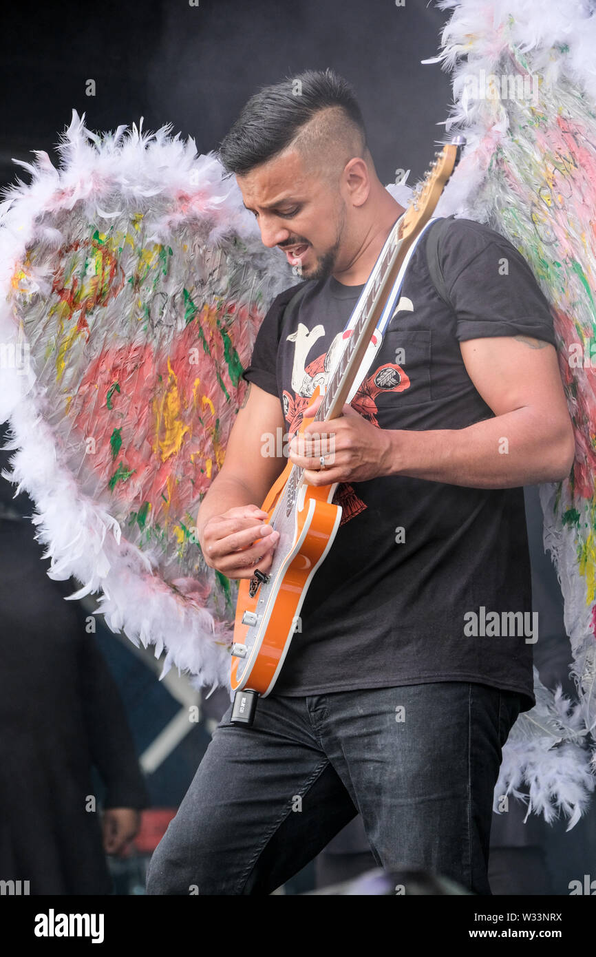 Houndstooth performing at The Cornbury Music Festivla. July 6, 2019 Stock Photo